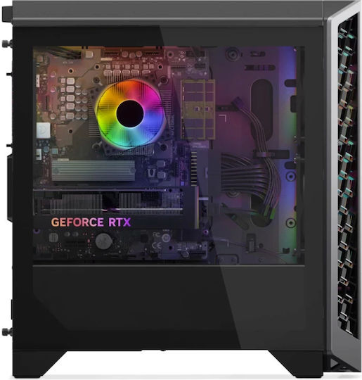 Lenovo LOQ Tower 26ADR10 Гейминг Настолен Компютър (Ryzen 7-8745HX/16GB DDR5/512GB SSD/GeForce RTX 5060 Ti/Без Операционна Система)
