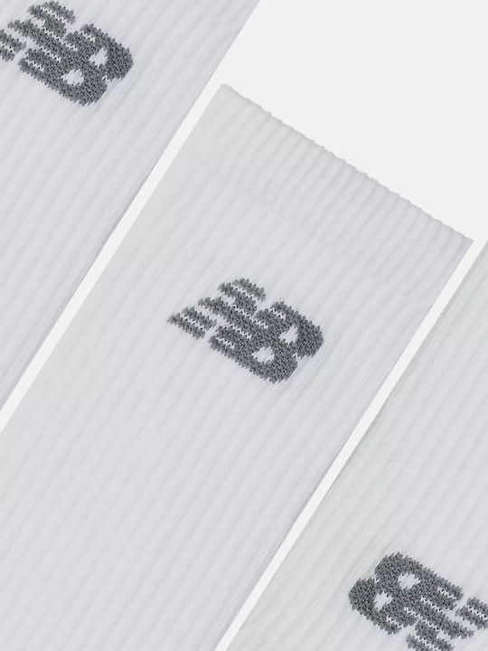 New Balance Running Socks White 3 Pairs