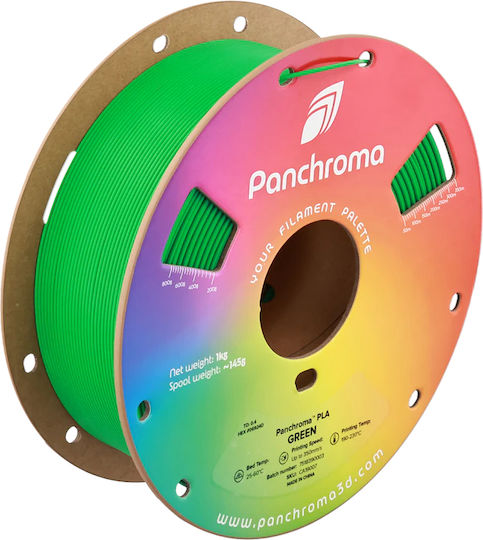 Polymaker PLA 3D Printer Filament 1.75mm Green 1kg 1pc Spool