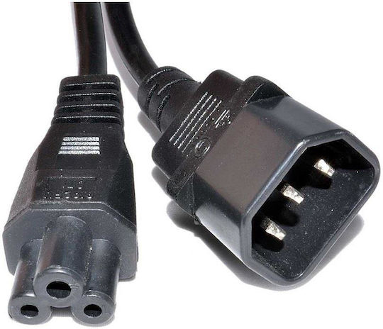 Manhattan IEC C5 / IEC C14 - IEC C5 / IEC C14 Кабел 1.8м Черен (339360)