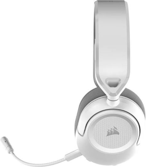 Corsair HS35 V3 Drahtloses Über Ohr Gaming-Headset mit USB-Konnektivität Weiß für PC / PS4 / PS5
