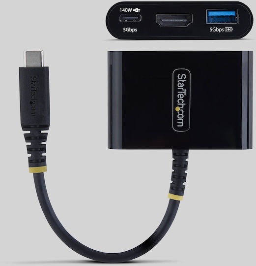 StarTech USB-C Dockingstation mit HDMI Schwarz