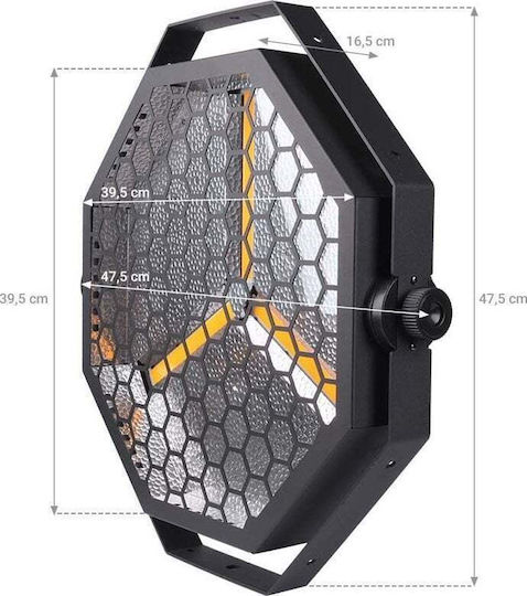 Evo Lumina în mișcare Spot LED DMX Alb cald / RGB
