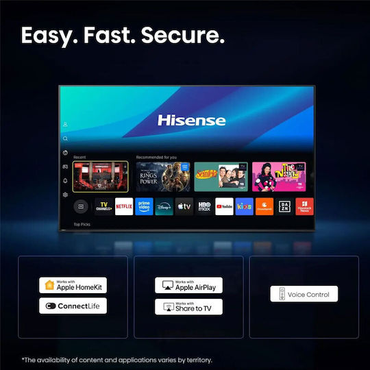 Hisense Smart Fernseher 85" 4K Ultra HD QLED E7S PRO HDR (2026) 85E7S PRO