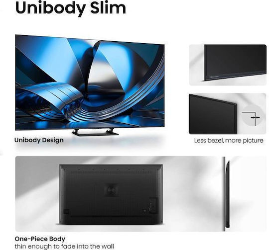Hisense Smart Τηλεόραση 100" 4K UHD Mini LED U7SE HDR (2026) 100U7SE