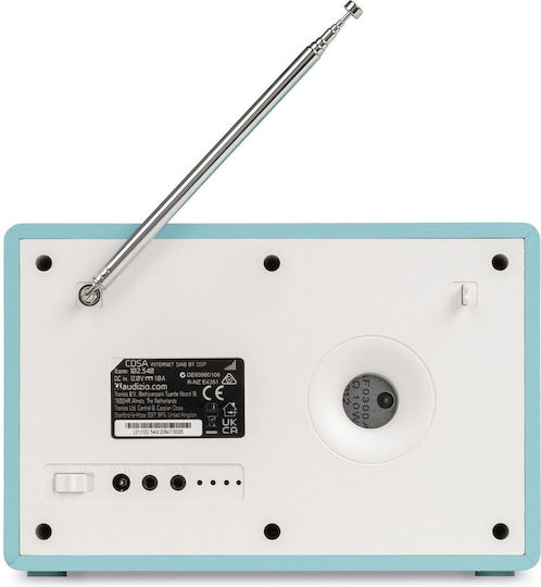 Audizio Настолен радиоприемник DAB+ с Bluetooth Син