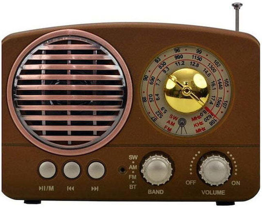 Meier M-161BT Retro cu Bluetooth Negru