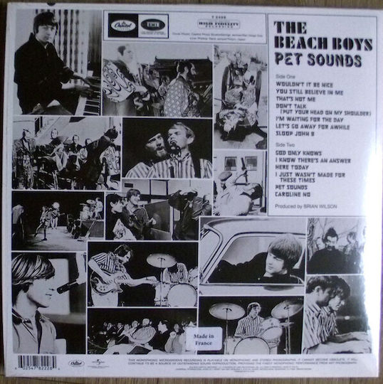 Beach Boys Pet Sounds Mono Hq LP Vinyl