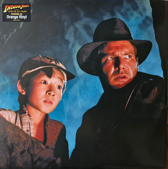 O.s.t John Williams Indiana Jones Temple Doom 2lp Orange Vinyl