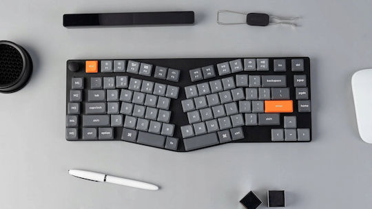 Keychron K15M-A1 Max Alice Layout K15M-A1 Wireless Gaming Mechanical Keyboard 75% With Gateron Red Switches And Illuminated Keys English US