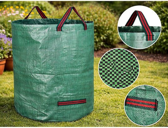 Sac de Colectare a Frunzelor 120l Mânere Întărite Reutilizabil
