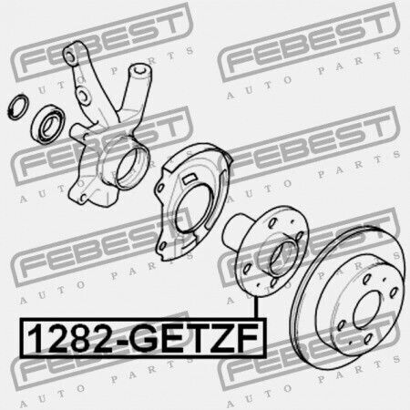 Hyundai Accent 00 1999 Γεν Μπροστινή Πλήμνη 51750-25000