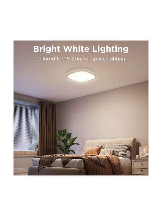 Govee Smart Πλαφονιέρα Οροφής 30εκ. με Ενσωματωμένο LED