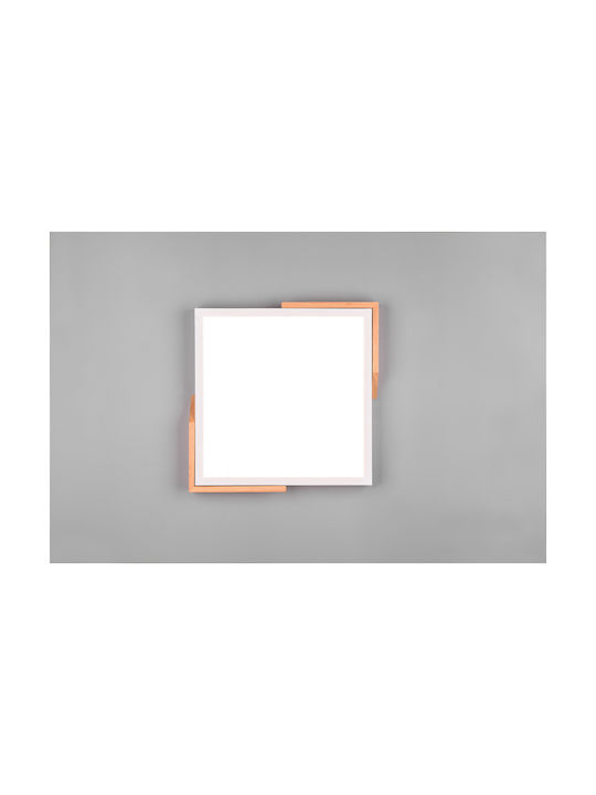 Trio Lighting Meta Таванно осветление 31.5бр Бяла с Вграден LED