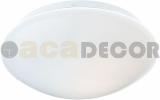Aca Vegas Deckenleuchte 28.5cm Weiß mit Fassung E27
