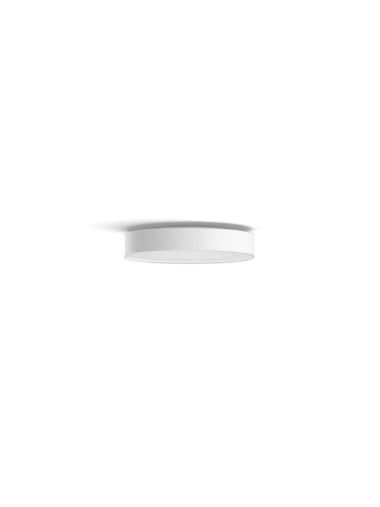 Philips Smart Πλαφονιέρα Οροφής Μπάνιου 38.1εκ. Λευκή με Ενσωματωμένο LED και Τηλεχειριστήριο