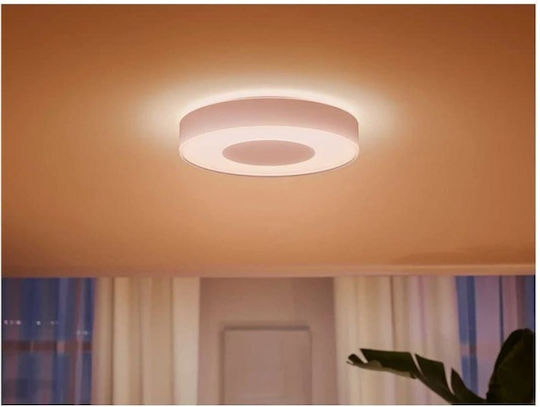 Philips Smart Deckenleuchte 42.5cm Weiß mit Integrierter LED und Fernbedienung
