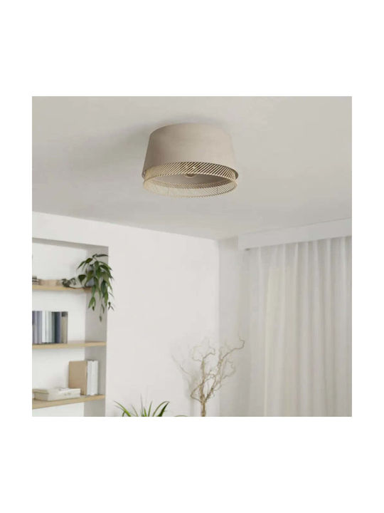 Eglo Tabley Deckenleuchte 38cm Beige mit Fassung E27