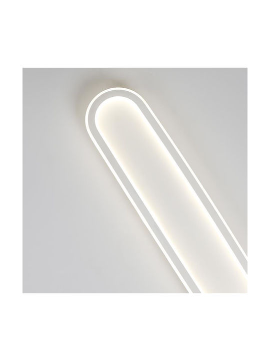 Aca Solo Plafonieră de Tavan 57buc Albă cu LED Integrat