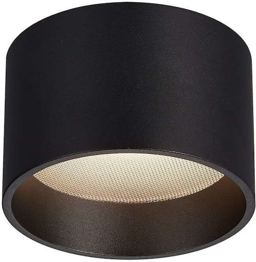 VK Lighting Plafonieră de Tavan Baie 11buc Neagră cu LED Integrat
