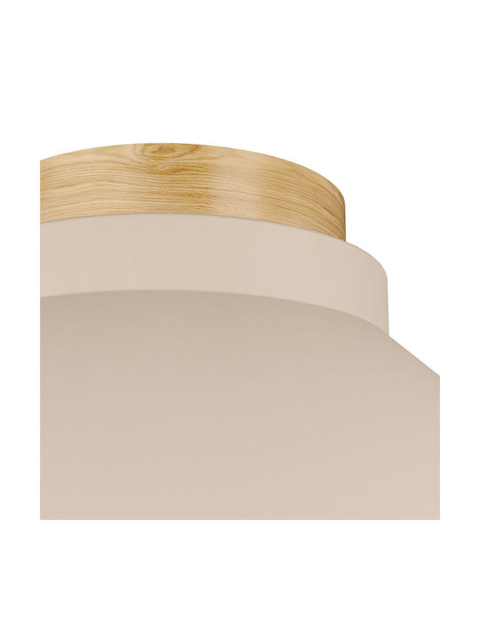 Eglo Ceiling Mount Light 40cm Beige with Socket E27