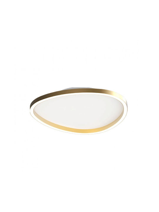 Zambelis Lights Ceiling Mount Light 40cm Gold with Integrated LED