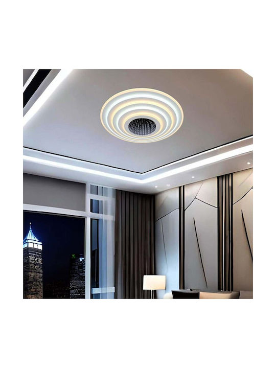 V-TAC Таванно осветление 50бр Бяла с Вграден LED и Дистанционно Управление