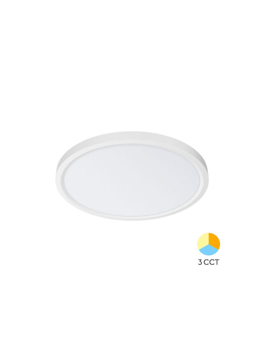 Braytron Jade Ceiling Mount Light White with Integrated LED