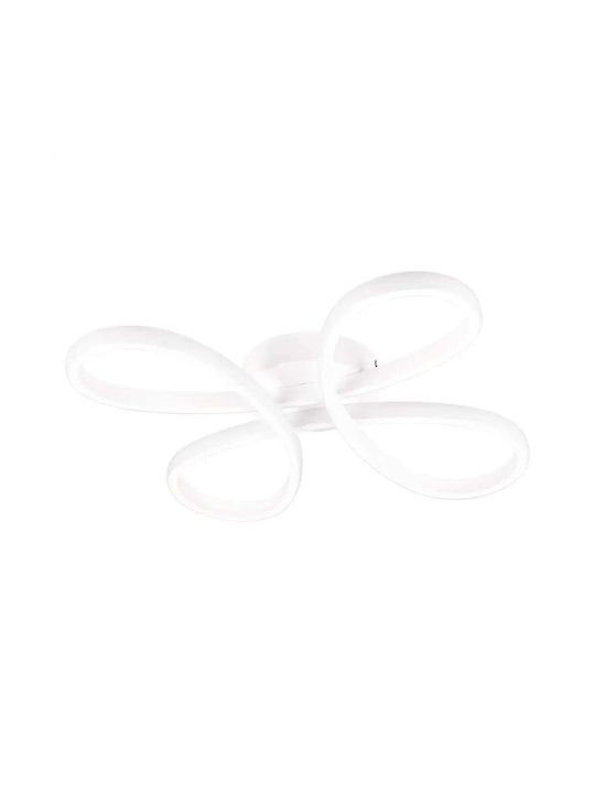 Trio Lighting Ceiling Mount Light 40cm White with Integrated LED