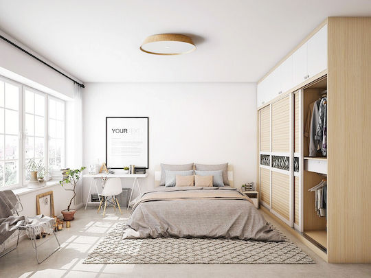 VK Lighting Plafonieră de Tavan 61buc Bej cu LED Integrat