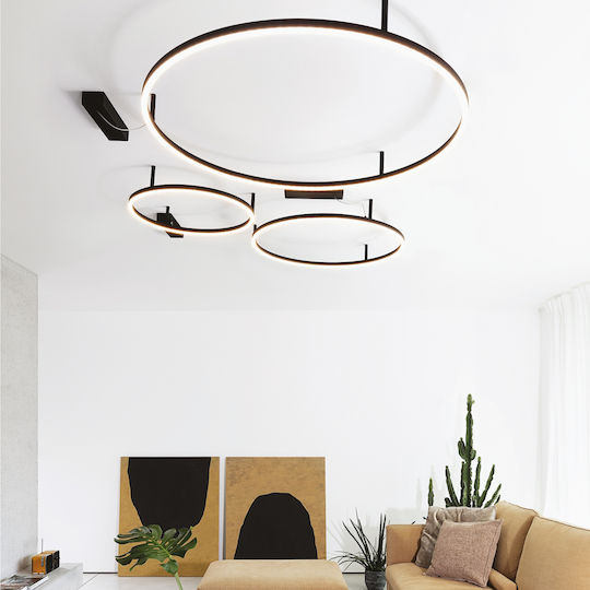 Ideal Lux Deckenleuchte Weiß mit Integrierter LED