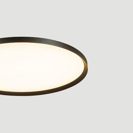 Zambelis Lights Plafonieră de Tavan 45 cm Neagră cu LED Integrat