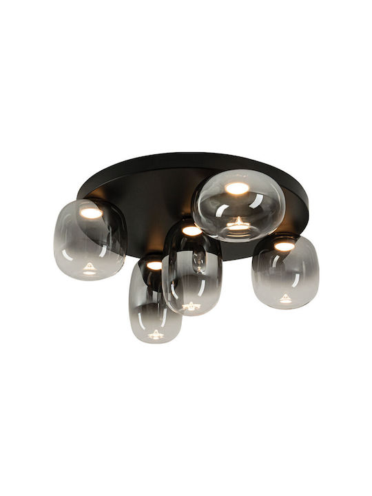 Zambelis Lights Ceiling Mount Light 59cm Grey with Integrated LED