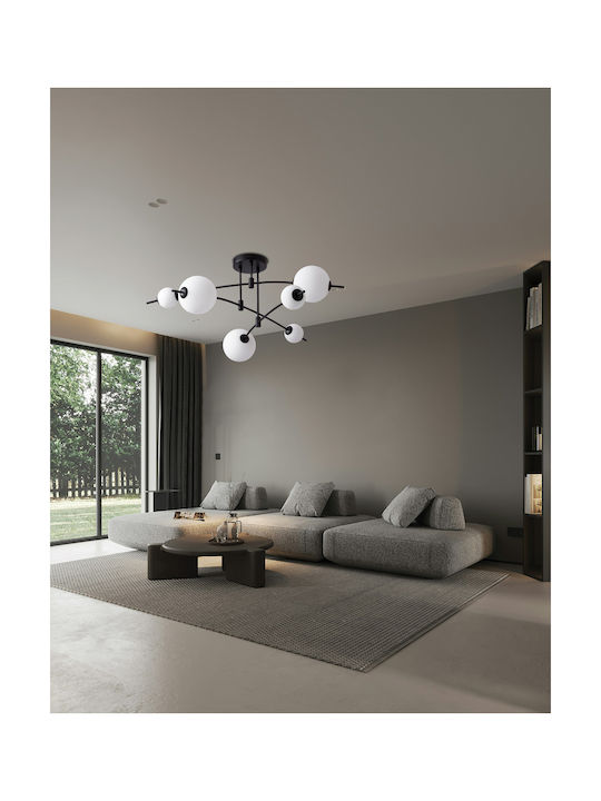 ARlight Ceiling Mount Light Black with Integrated LED
