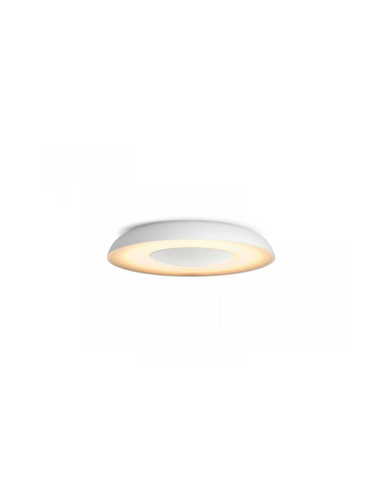 Philips Hue Still Smart Πλαφονιέρα Οροφής 39.1εκ. Λευκή με Ενσωματωμένο LED