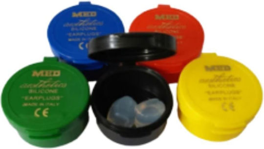 Syndesmos Med Silicone Earplugs Transparent 2pcs