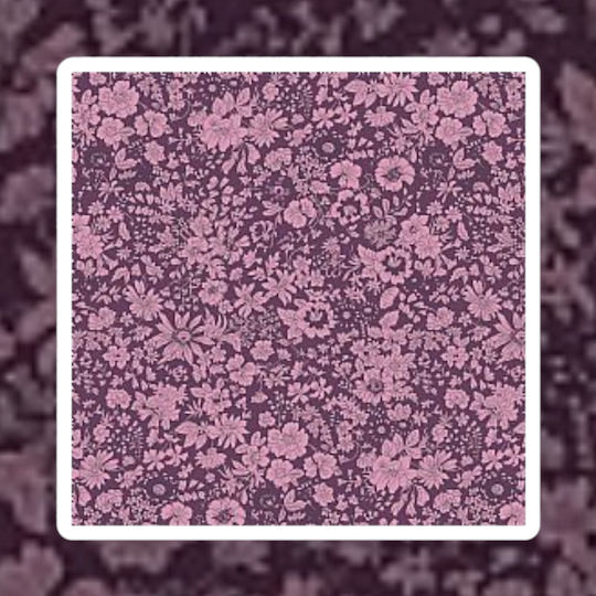 Oxygen Dekorativer Kissenbezug Lila Negative Flowers 45x45cm