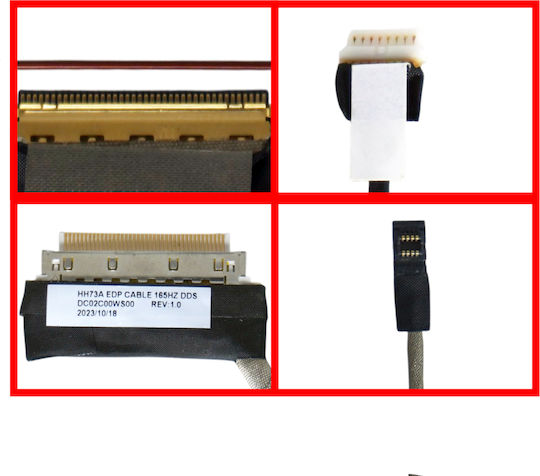 Screen Flex Cable for Laptop Acer Nitro 5 An517-42 An517-55