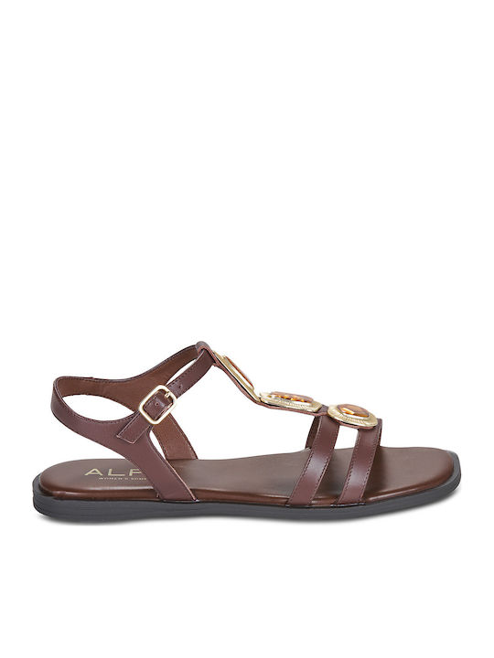 Women's Flat Sandals Brown