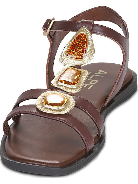 Women's Flat Sandals Brown