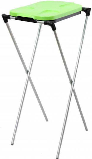 Coș De Gunoi Din Plastic Sorting Stand Stație Unică 240 Lt Verde