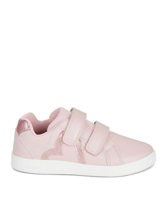 J Eclyper Kinder Sneaker Anatomisch mit Bügel- und Schleifenverschluss Rosa