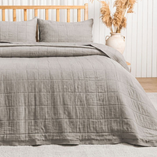Şaheser Σετ Κουβερλί Υπέρδιπλο Vizon 240x260cm 3τμχ