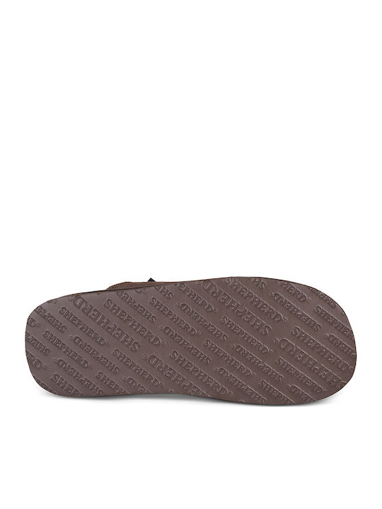 Winter Men's Brown Slippers