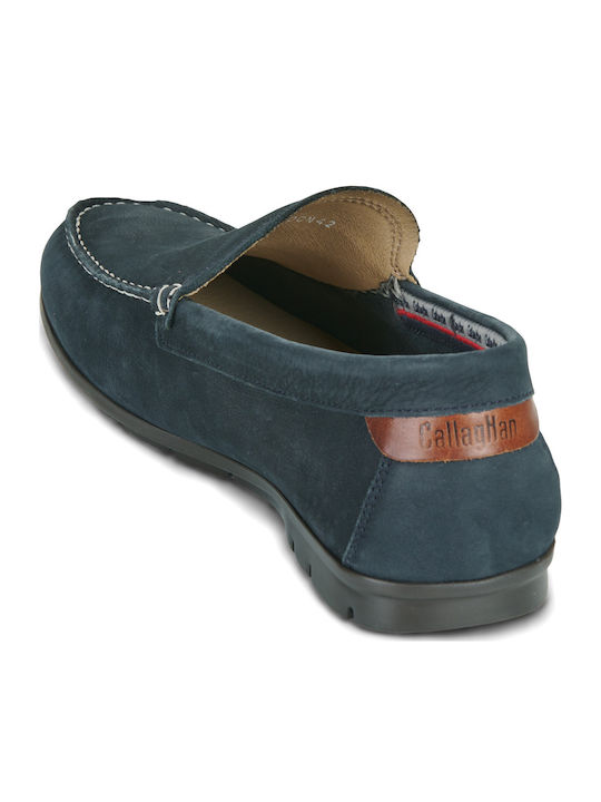 Herren Mokassins in Blau Farbe
