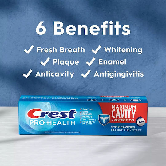 Crest Pro-health Toothpaste for Cavities & Plaque 121gr