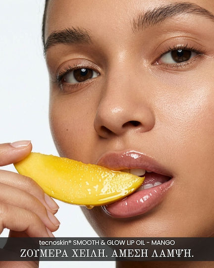 Tecnoskin Smooth & Glow Lip Oil Mango 5.5ml