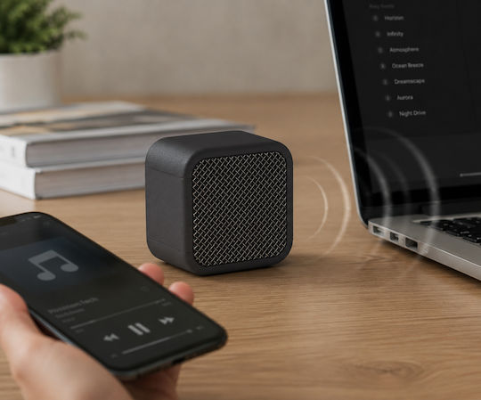 Powertech Bluetooth Speaker 5W Black PT-1626