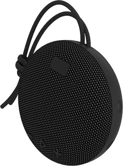 Tazata Palm 5 Водоустойчив Bluetooth високоговорител с живот на батерията до 10 часа Черен