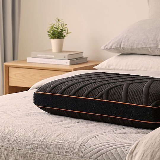 Ypnos Bamboo Μαξιλάρι Ύπνου Memory Foam Ανατομικό 60x40x14cm